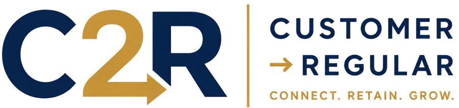 Customer to Regular — Connect. Retain. Grow.